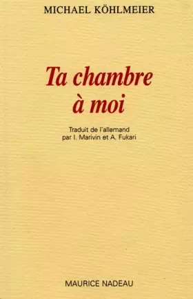 Couverture du produit · Ta chambre à moi