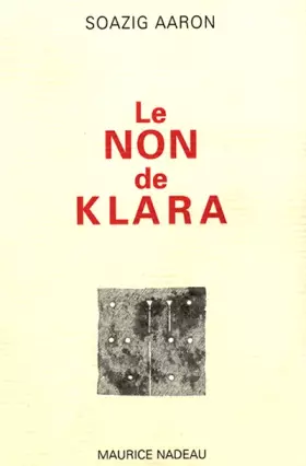 Couverture du produit · Le Non de Klara