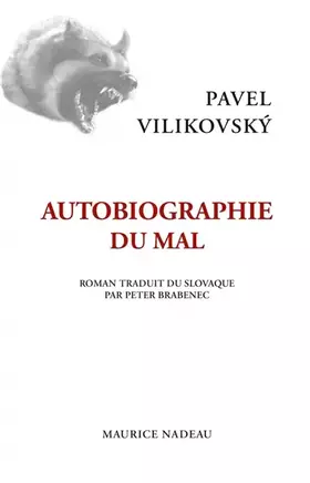 Couverture du produit · Autobiographie du mal
