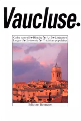 Couverture du produit · Vaucluse