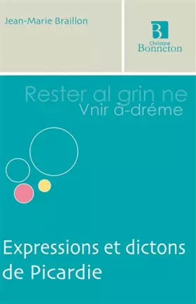 Couverture du produit · Expressions et Dictons de Picardie