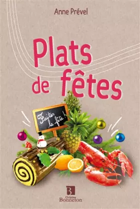 Couverture du produit · PLATS DE FETES