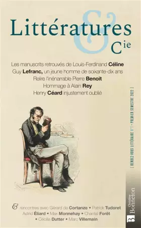 Couverture du produit · Littératures & Cie N°1