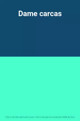 Couverture du produit · Dame carcas