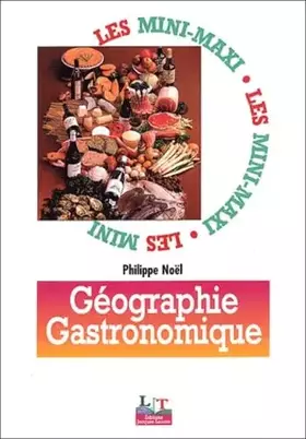 Couverture du produit · Géographie gastronomique