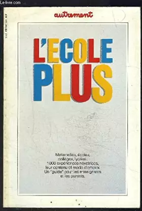 Couverture du produit · L'École plus