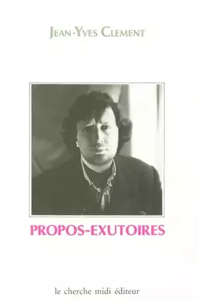 Couverture du produit · Propos-exutoires