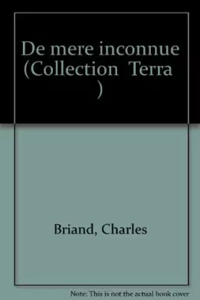 Couverture du produit · De mère inconnue