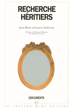 Couverture du produit · Recherche héritiers