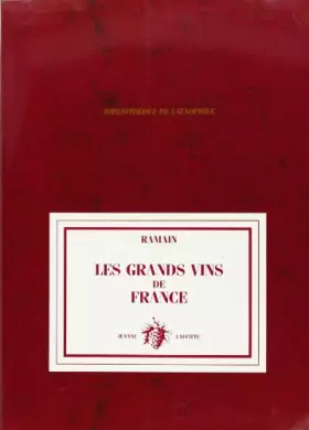Couverture du produit · Les Grands vins de France
