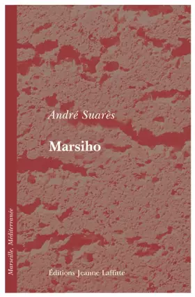 Couverture du produit · Marsiho