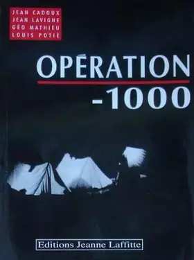 Couverture du produit · Opération moins 1000, 110496