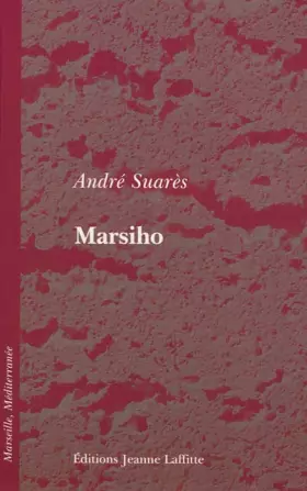 Couverture du produit · Marsiho