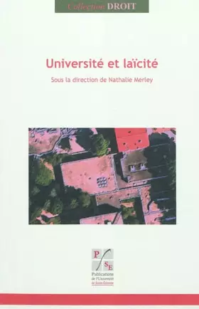 Couverture du produit · Université et laïcité