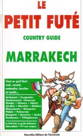 Couverture du produit · Le guide de Marrakech