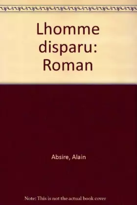 Couverture du produit · L'Homme disparu