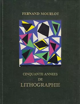 Couverture du produit · Cinquante années de lithographie