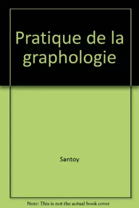 Couverture du produit · Pratique de la graphologie