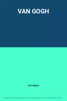 Couverture du produit · VAN GOGH
