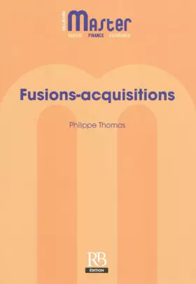 Couverture du produit · FUSIONS-ACQUISITIONS