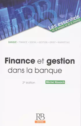 Couverture du produit · Finance et gestion dans la banque