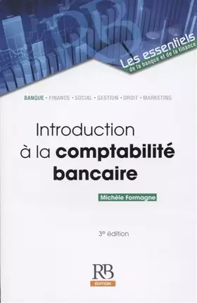 Couverture du produit · Introduction à la comptabilité bancaire