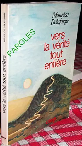 Couverture du produit · Vers la vérité tout entière
