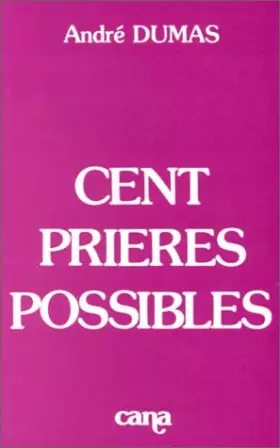 Couverture du produit · Cent prières possibles
