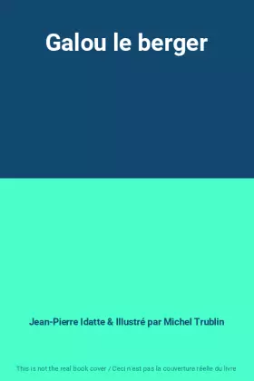 Couverture du produit · Galou le berger