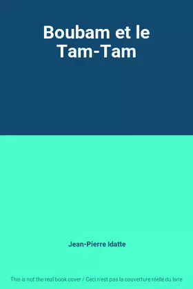 Couverture du produit · Boubam et le Tam-Tam
