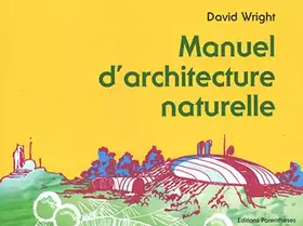 Couverture du produit · Manuel d'architecture naturelle