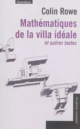 Couverture du produit · Mathématiques de la villa idéale