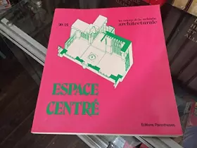 Couverture du produit · Espace centre