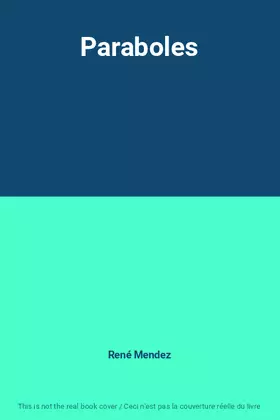 Couverture du produit · Paraboles