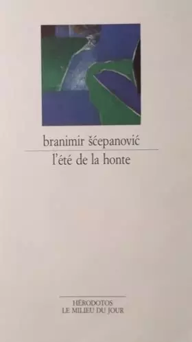 Couverture du produit · L'été de la honte
