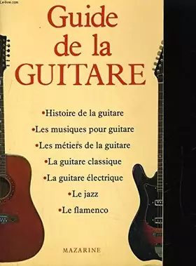 Couverture du produit · Guide de la guitare 112897