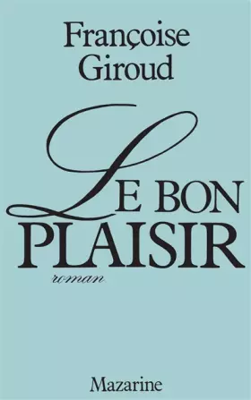Couverture du produit · Le bon plaisir