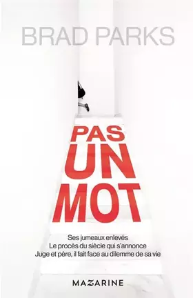 Couverture du produit · Pas un mot