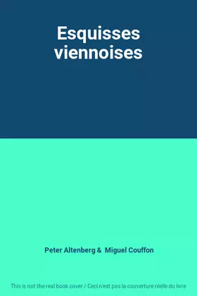 Couverture du produit · Esquisses viennoises