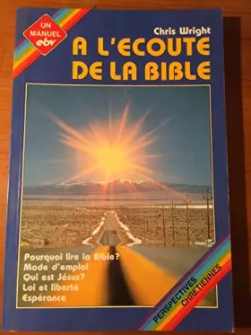 Couverture du produit · A l'écoute de la Bible