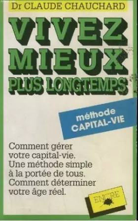 Couverture du produit · Vivez Mieux Plus Longtemps