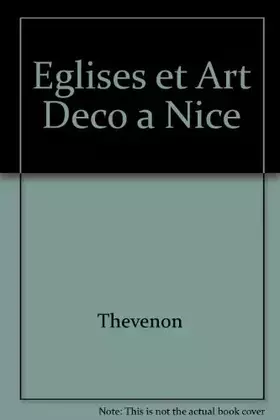 Couverture du produit · Eglises et art deco a nice