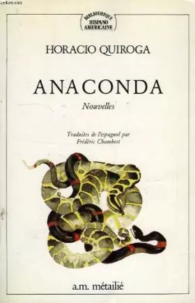 Couverture du produit · Anaconda : [nouvelles]