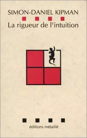 Couverture du produit · La Rigueur de l'intuition