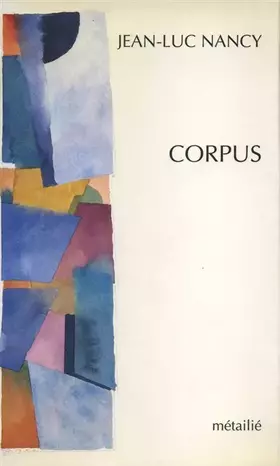 Couverture du produit · Corpus