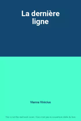 Couverture du produit · La dernière ligne