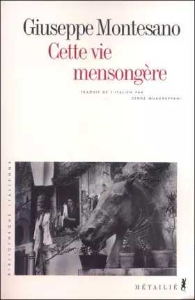 Couverture du produit · Cette vie mensongère