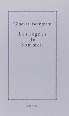 Couverture du produit · Les Règnes du sommeil