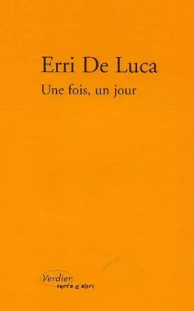 Couverture du produit · Une fois un jour