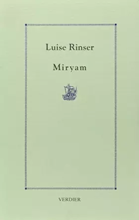Couverture du produit · Miryam